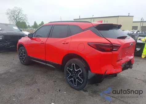 2023 Chevrolet Blazer Awd Rs из США, поврежденный, VIN 3GNKBKRS8PS155103